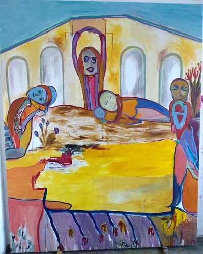 the pain is always there von Christian Stötzner, Malerei kaufen auf Singulart