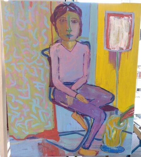 a relaxing moment von Christian Stötzner, Malerei kaufen auf Singulart