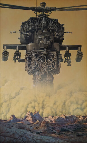 Desert storm van Alexander Nekrashevich, Schilderij te koop op Singulart
