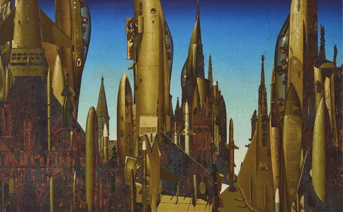 Sity 3 van Alexander Nekrashevich, Schilderij te koop op Singulart