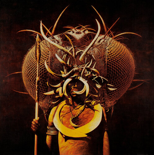 Lord of the flies van Alexander Nekrashevich, Schilderij te koop op Singulart