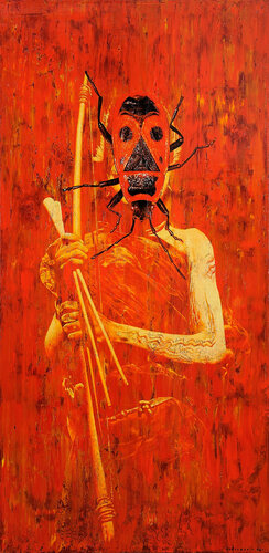 Mask van Alexander Nekrashevich, Schilderij te koop op Singulart