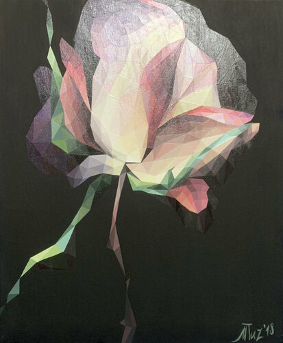 Sunset par Tuzhilkina Maria, Peinture en vente sur Singulart