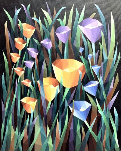WALTZ OF THE FLOWERS van Tuzhilkina Maria, Schilderij te koop op Singulart