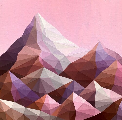 SUNSET IN THE MOUNTAINS Tuzhilkina Maria