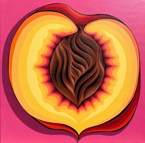 PEACH MEDITATION von Tuzhilkina Maria, Malerei kaufen auf Singulart