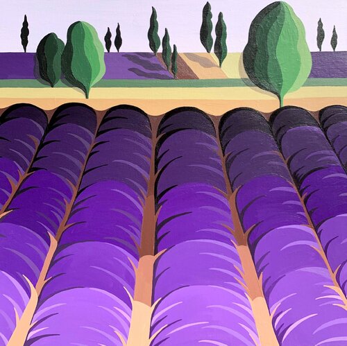 LAVENDER FIELD Tuzhilkina Maria