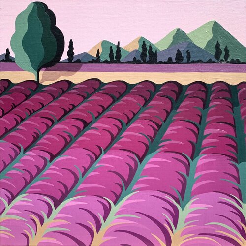 SUNSET IN PROVENCE Tuzhilkina Maria