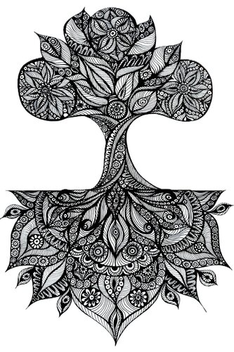 LACE MAGIC TREE von Tuzhilkina Maria, Zeichnungen kaufen auf Singulart