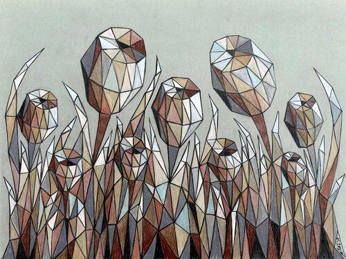 WHISPER OF AUTUMN FLOWERS von Tuzhilkina Maria, Zeichnungen kaufen auf Singulart