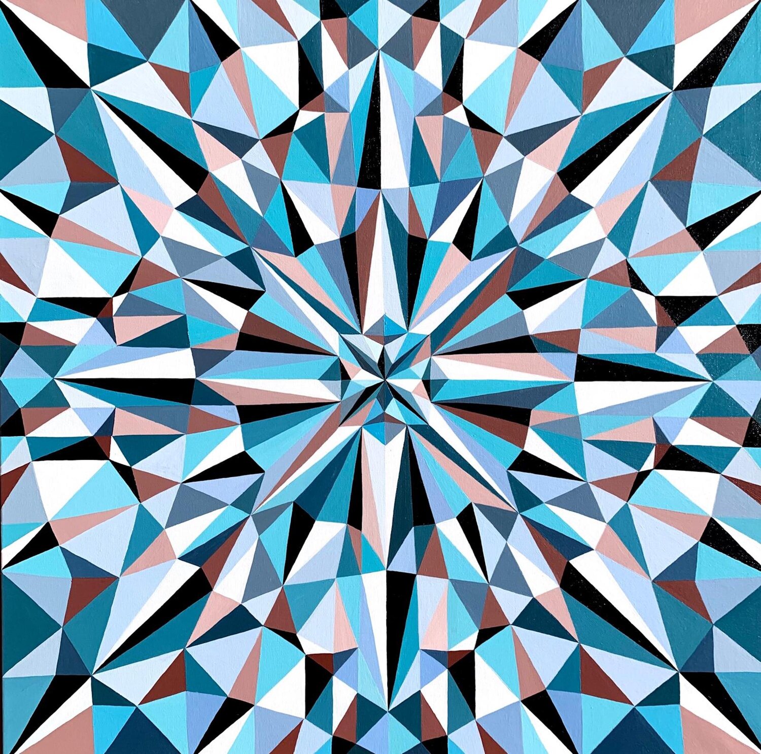 GEOMETRY BLUE TOPAZ Tuzhilkina Maria