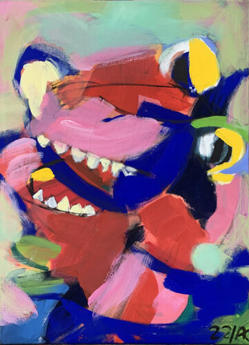 Bestie van Annette Kunow, Schilderij te koop op Singulart