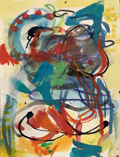 Seelenwelten VII von Annette Kunow, Werk auf Papier kaufen auf Singulart