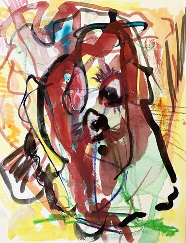 Seelenwelten VIII von Annette Kunow, Werk auf Papier kaufen auf Singulart