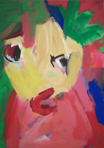 Die tun nichts, die wollen nur spielen VI van Annette Kunow, Schilderij te koop op Singulart