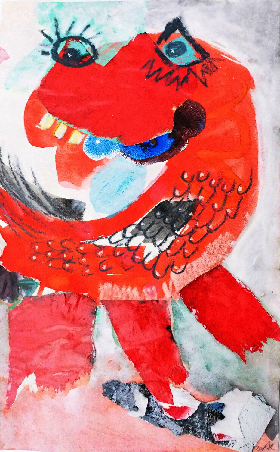 Roter Drachen Annette Kunow