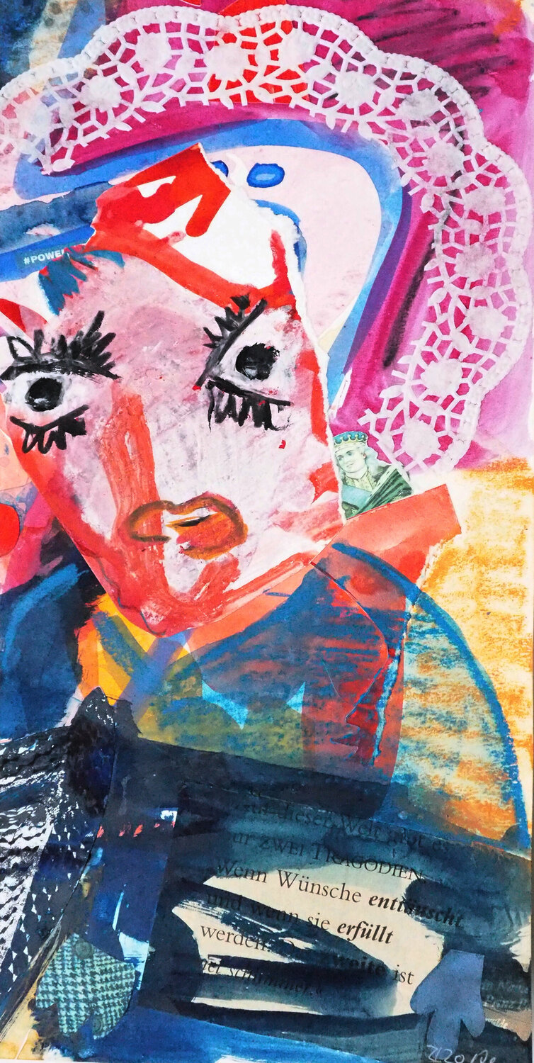 Mit Spitzenhäubchen Annette Kunow