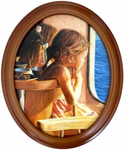 Etude-eyes on the seaⅠ,Ⅱ by Geun Young Kim, Painting for Sale on Singulart