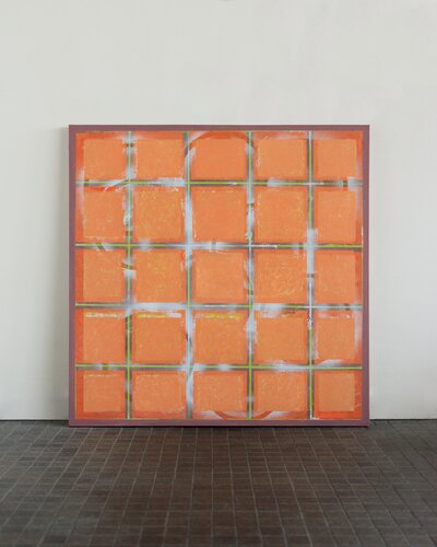 BLOCKED-Tangerine Skies van Richard Glick, Schilderij te koop op Singulart