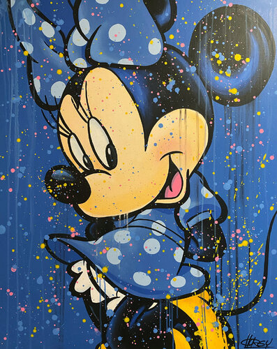 «Cute as a Mouse» feat. Minnie Mouse (Disney) van CHORGY, Schilderij te koop op Singulart