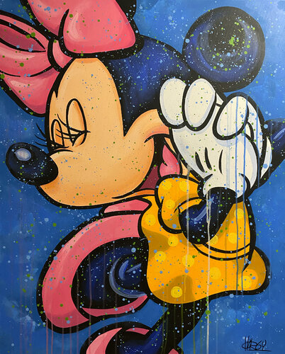 «Cute as a Mouse #2» feat. Minnie Mouse (Disney) van CHORGY, Schilderij te koop op Singulart