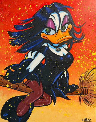 «A Kind of Magica» feat. Magica de Spell (Disney) van CHORGY, Schilderij te koop op Singulart