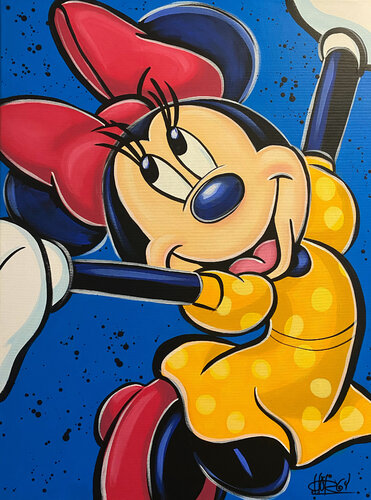«Cute as a Mouse #3» feat. Minnie Mouse (Disney) van CHORGY, Schilderij te koop op Singulart