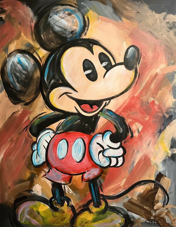 «Abstractive Mickey» feat. Mickey Mouse (Disney) CHORGY