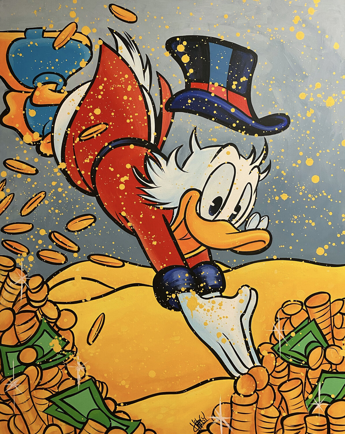«Money Dive» feat. Scrooge McDuck (Disney) CHORGY