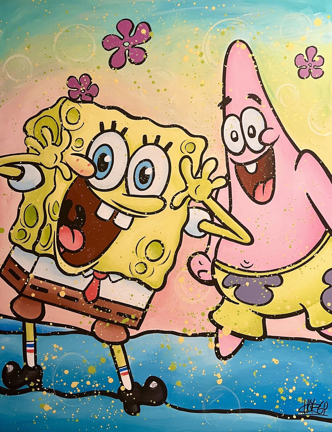 «Sponges and Starfish» feat. Spongebob Squarepants CHORGY
