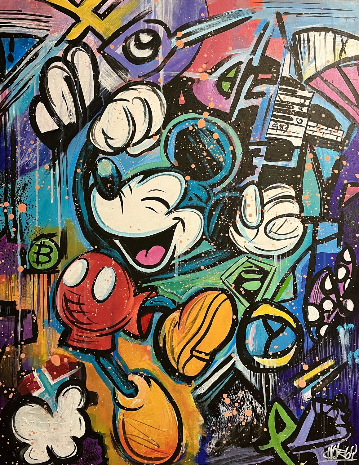 «Mickey Neon Madness» feat. Mickey Mouse (Disney) CHORGY