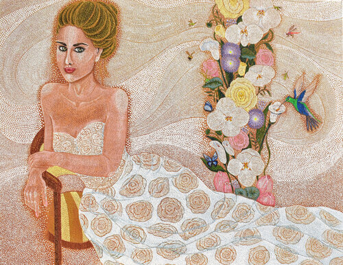 In the garden of innocence von Tove Storm, Malerei kaufen auf Singulart