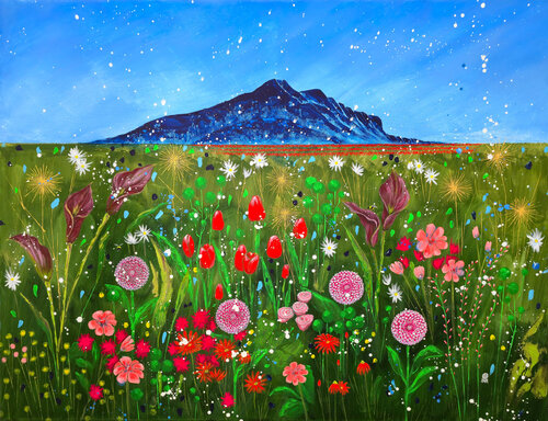 Blooming day in Provence van Tove Storm, Schilderij te koop op Singulart