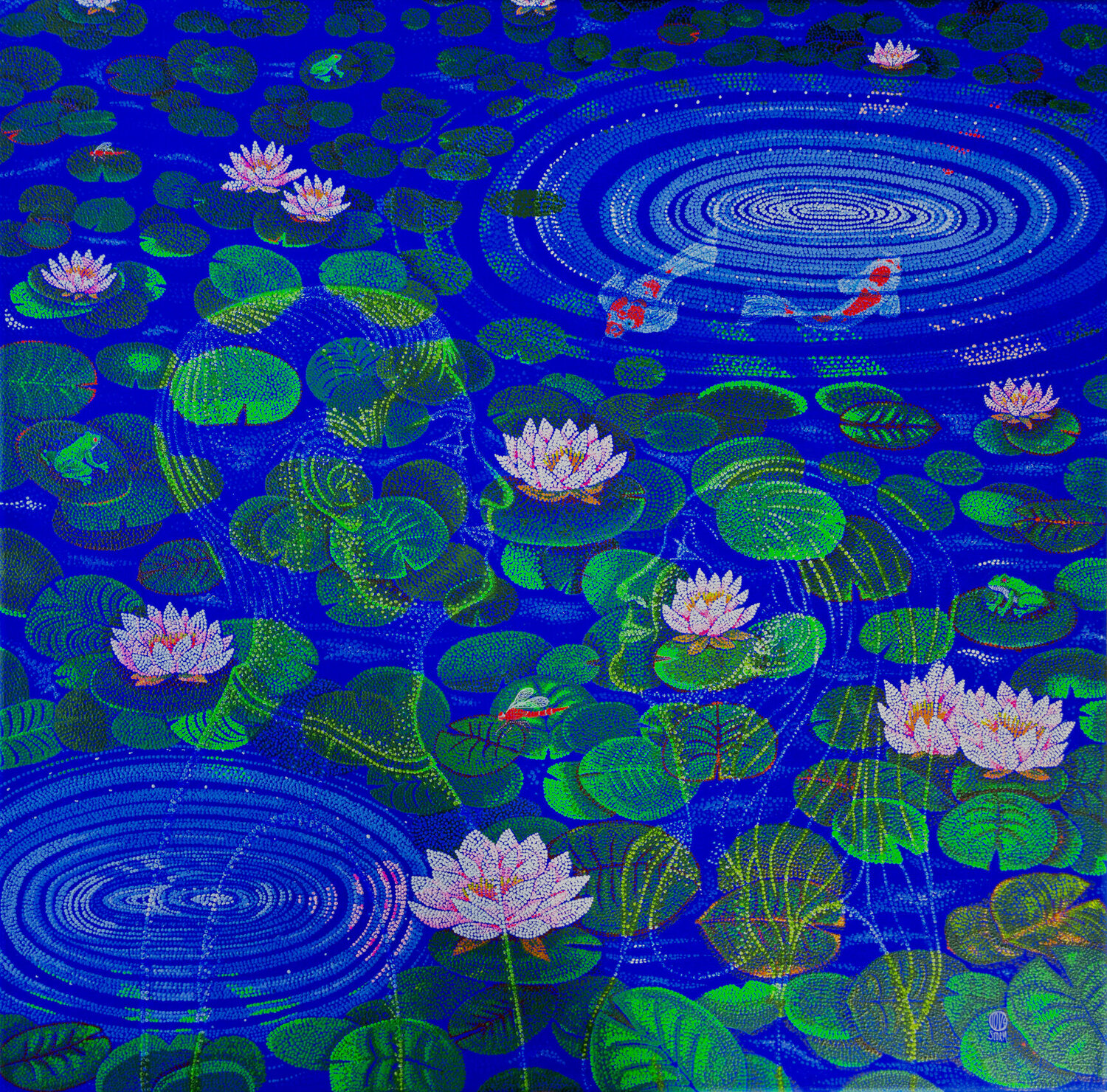 In Monet's garden Tove Storm
