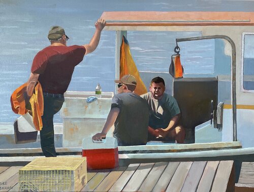 A Quiet Moment von Michael Maron, Malerei kaufen auf Singulart