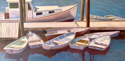 Puzzle Pieces di Michael Maron, Pittura in vendita su Singulart