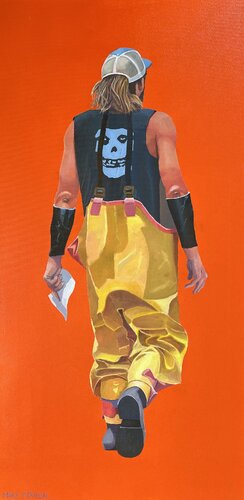 Misfits Fan di Michael Maron, Pittura in vendita su Singulart