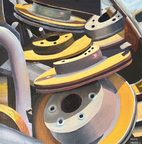 End of the Line di Michael Maron, Pittura in vendita su Singulart