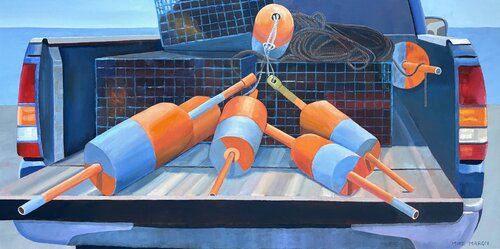 The Lobsterman's Truck, No. 6 van Michael Maron, Schilderij te koop op Singulart