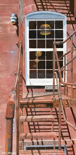 Shadow Play, Biddeford Mills von Michael Maron, Malerei kaufen auf Singulart