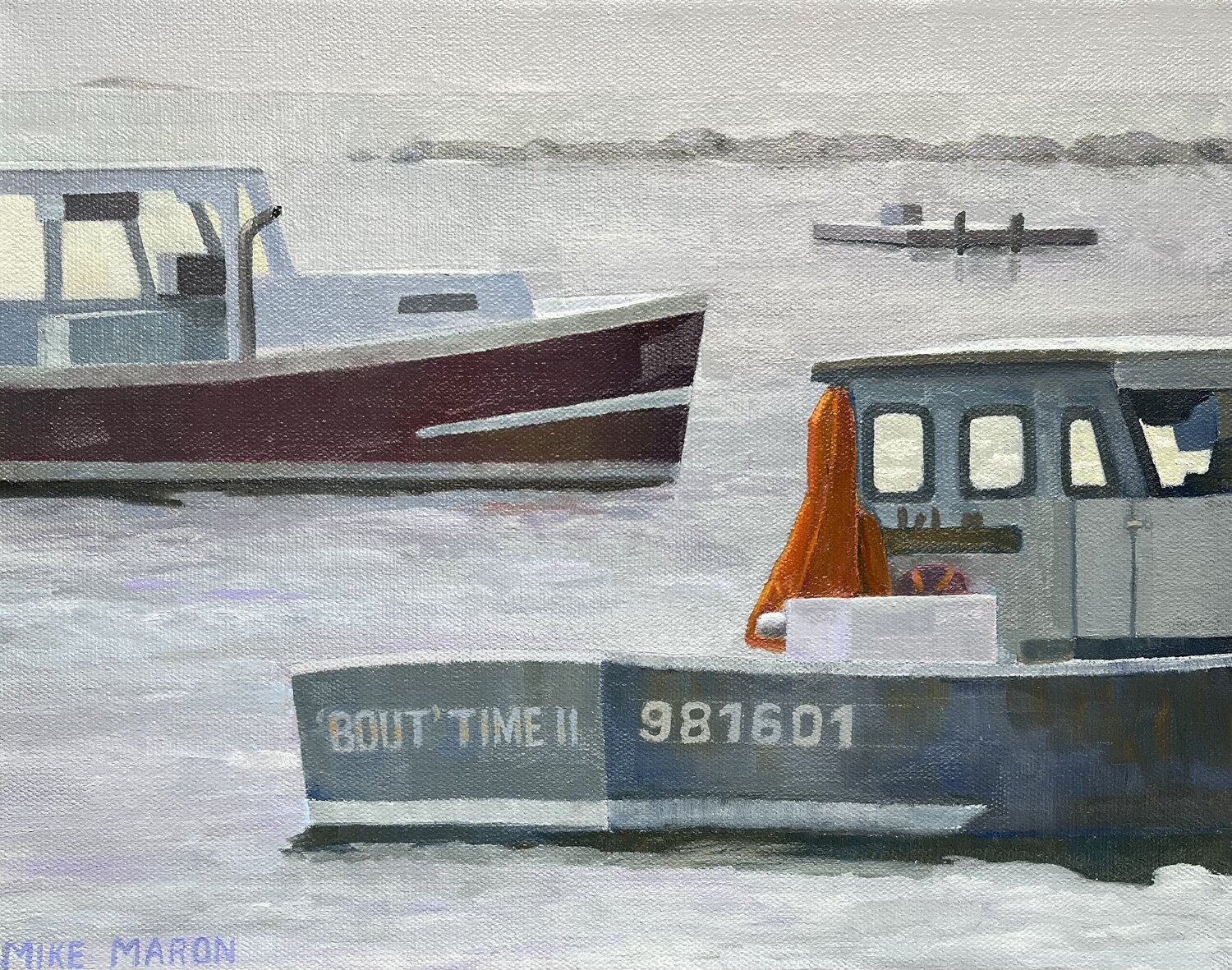 'Bout Time II out of Cape Porpoise Michael Maron Dipinto originale in vendita