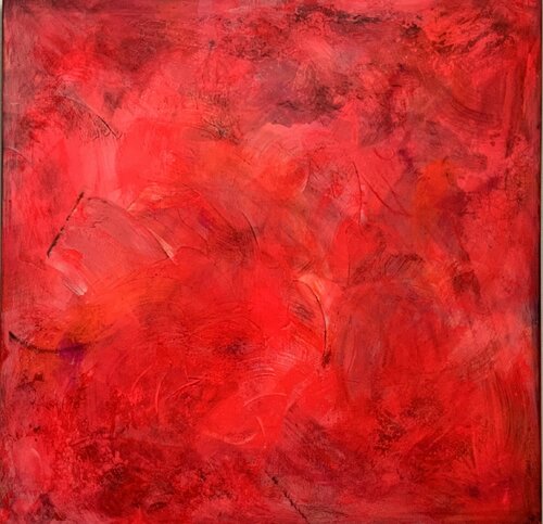 Red two! van Isabel Kleinert, Schilderij te koop op Singulart