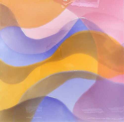 Yellow candy waves Isabel Kleinert