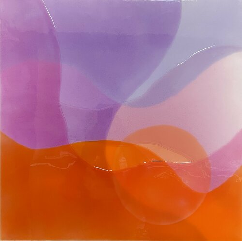 Purple candy waves Isabel Kleinert