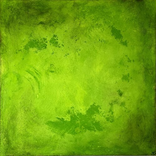 Lime-time 100 pure von Isabel Kleinert, Malerei kaufen auf Singulart