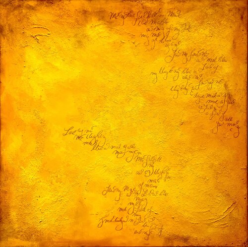 Sunny words for you von Isabel Kleinert, Malerei kaufen auf Singulart