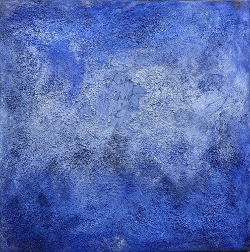 In love with blue by Isabel Kleinert, Painting for Sale on Singulart