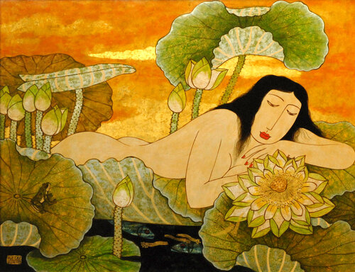 YOUTH by Bui Trong Du, Painting for Sale on Singulart