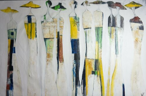 Smalltalk par Friedrich Wurm, Peinture en vente sur Singulart