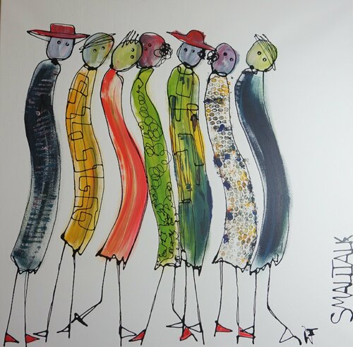 Smalltalk di Friedrich Wurm, Pittura in vendita su Singulart